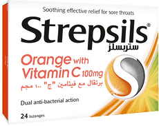 Strepsils Orange Vit C