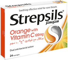 Strepsils Orange Vit C