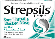 Strepsils Sore Throat Blocked Nose