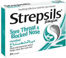 Strepsils Sore Throat Blocked Nose