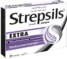 Strepsils Extra Blackcurrant